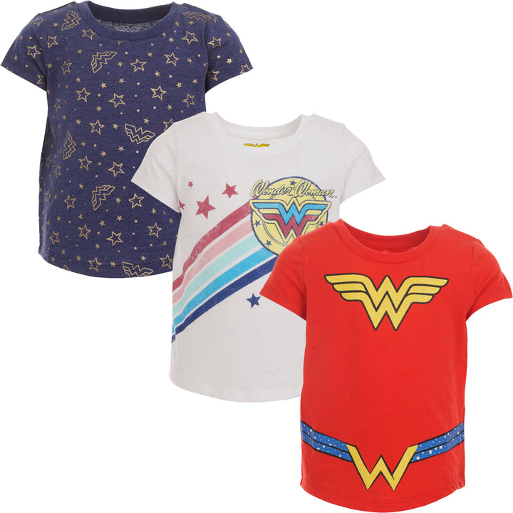 Wonder Woman 3 Pack Graphic T-Shirt