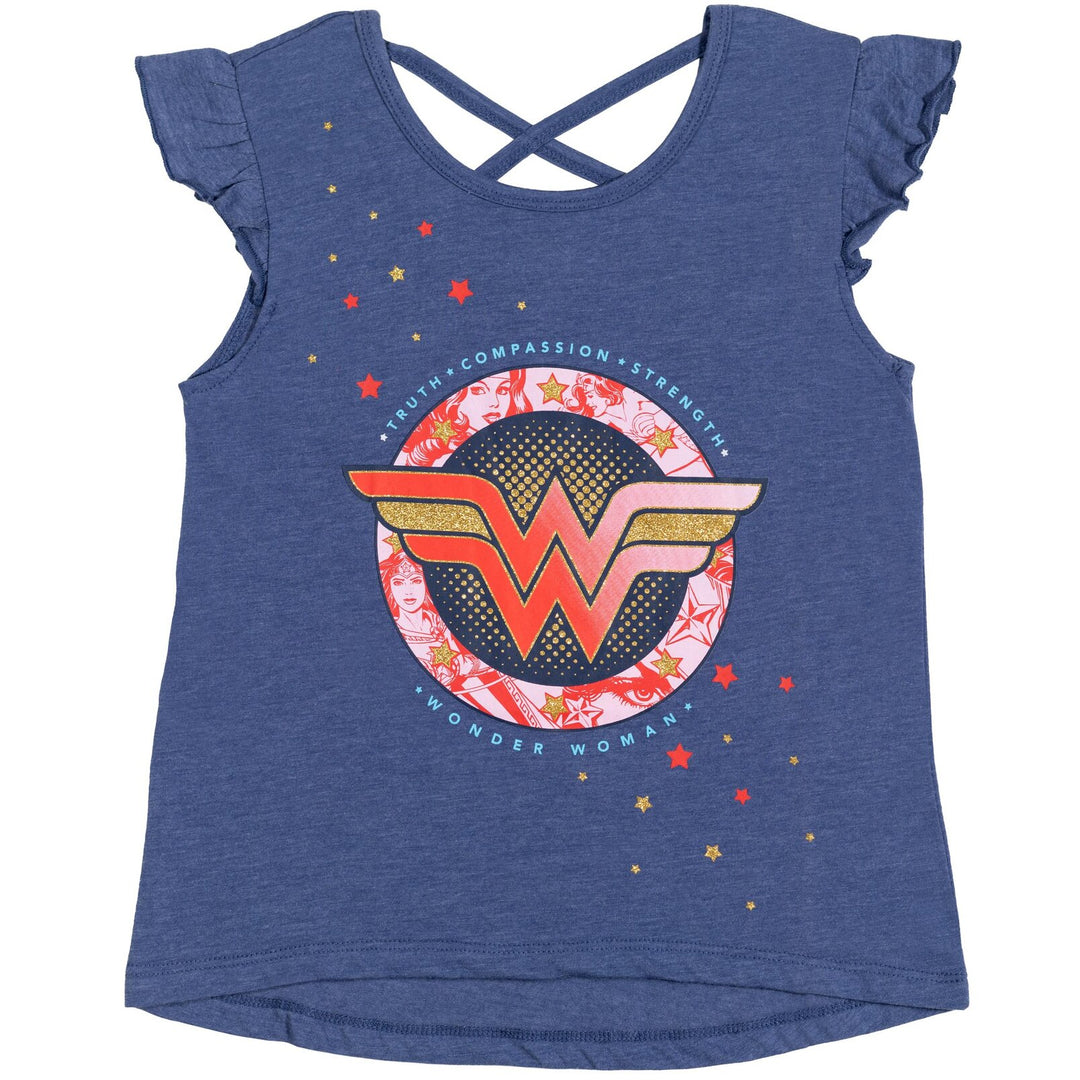 DC Comics Wonder Woman Mix 'n' Match 4 Piece Outfit Set