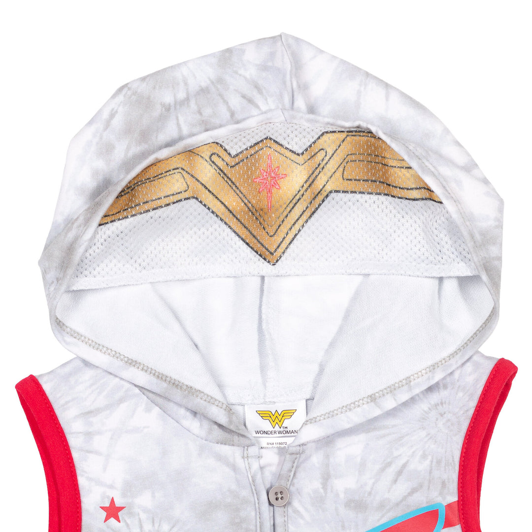 Wonder Woman Sleeveless Romper