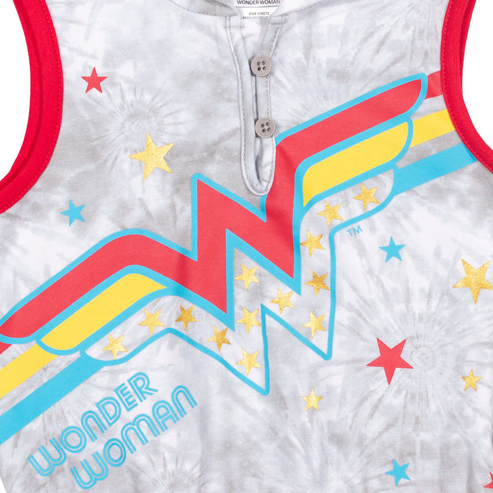 Wonder Woman Sleeveless Romper