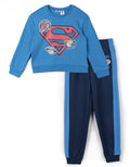 DC Comics Superman Fleece Pullover Sweatshirt and Jogger Pants Outfit Set Toddler to Big Kid