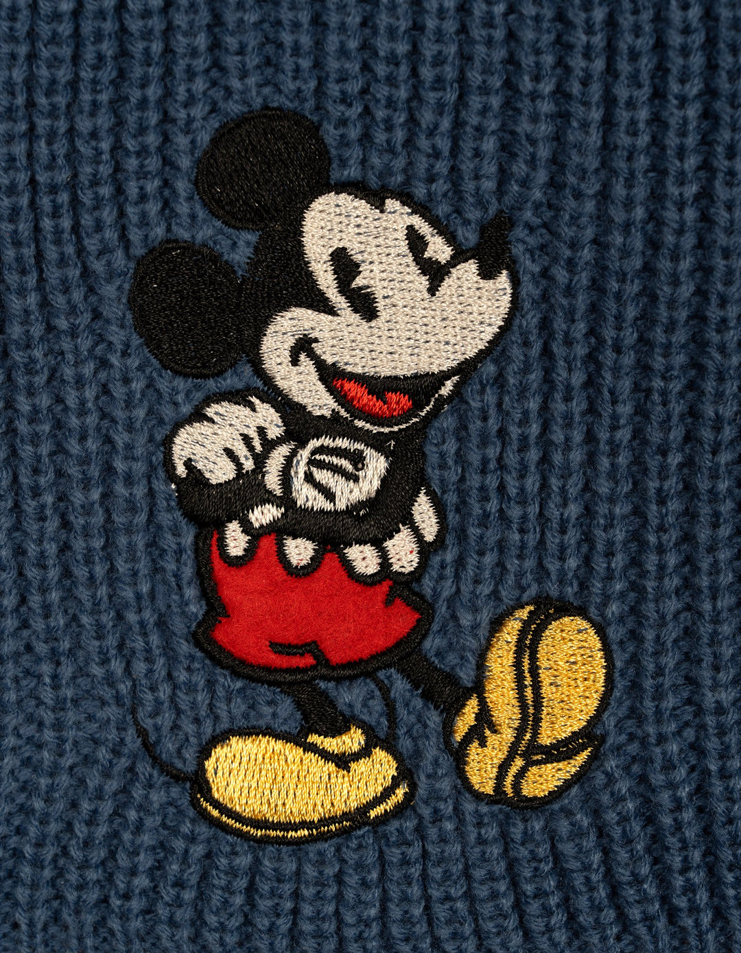 Disney Mickey Mouse Boys' Varsity Sleeveless Sweater Vest Royal Blue