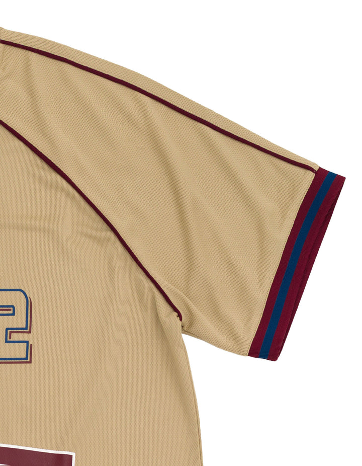 Marvel Spider-Man Men's Athletic Jersey Shirt  V-neck T-Shirt Khaki