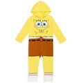 Nickelodeon SpongeBob SquarePants Boys' Cosplay Hooded One Piece Coverall Yellow