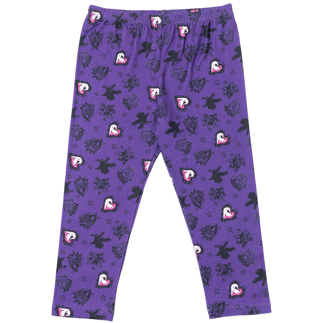 Descendants Capri Peplum Graphic T-Shirt & Leggings Set