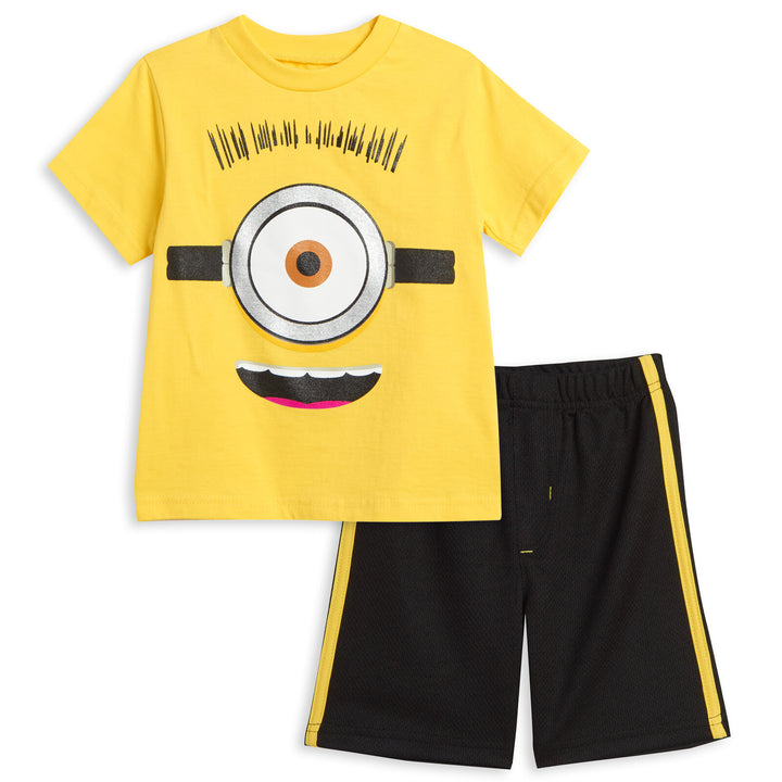 Conjunto de camiseta y pantalones cortos de Minions de Despicable Me