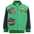 Teenage Mutant Ninja Turtles Boys' Varsity Bomber Jacket TMNT Green Black