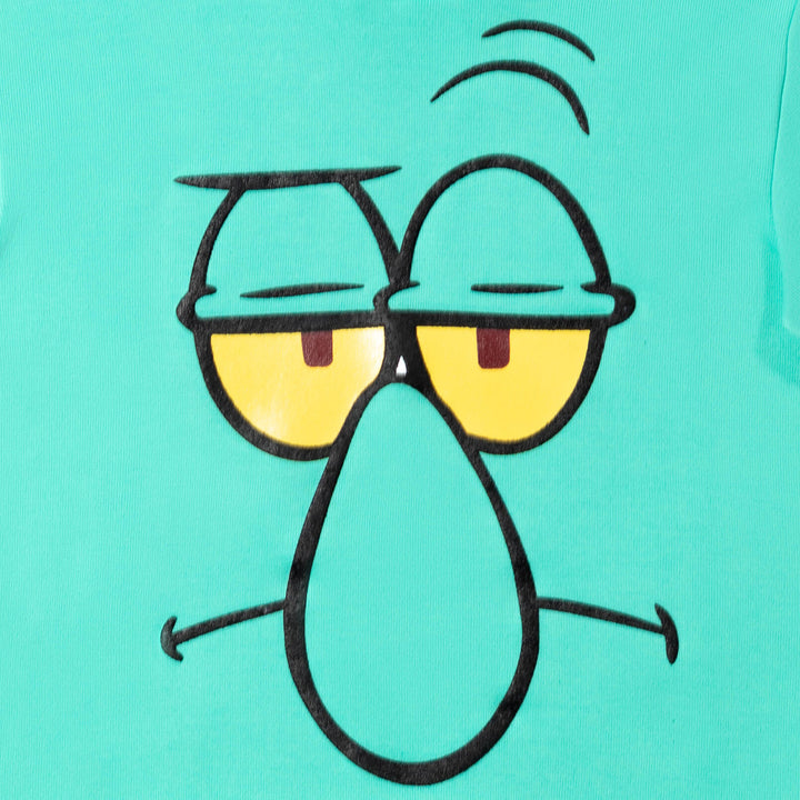 Nickelodeon SpongeBob SquarePants Squidward Boys' Fleece Pullover Hoodie Teal