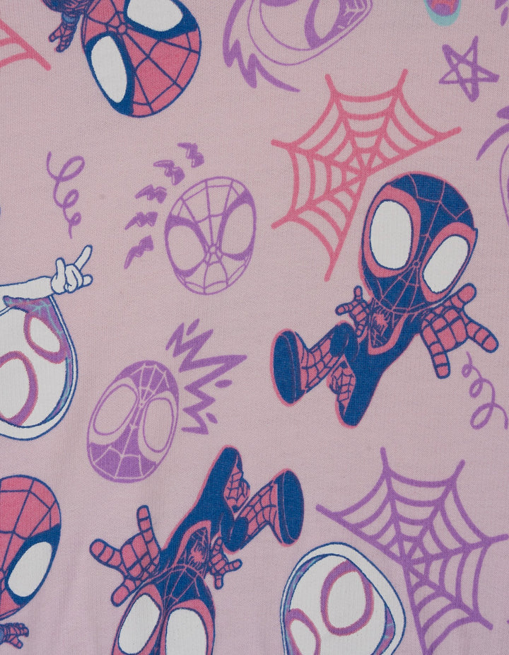 Marvel Spidey and His Amazing Friends Girls' Cosplay Tutu Dress Pink Lilac