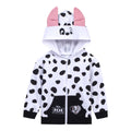 Disney 101 Dalmatians Patch French Terry Zip Up Cosplay Hoodie