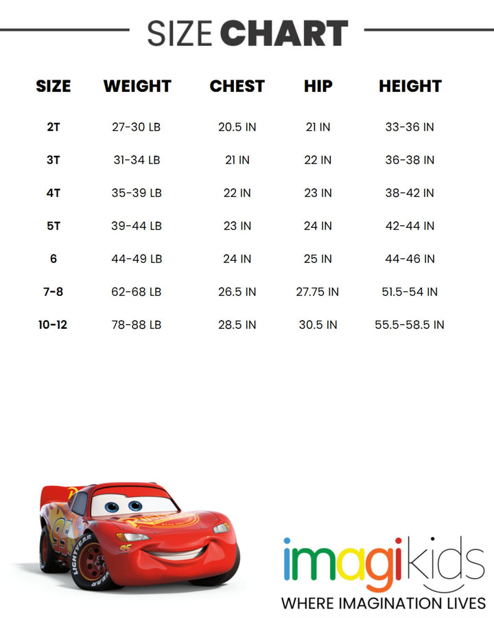 Disney Cars Lightning McQueen Hooded T-Shirt and French Terry Shorts Outfit Set