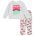 Disney Cars Lightning McQueen Waffle Knit Pullover Sweatshirt and Jogger Pants Outfit Set