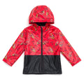 Disney Cars Lightning McQueen Zip Up Waterproof Hooded Rain Jacket Coat