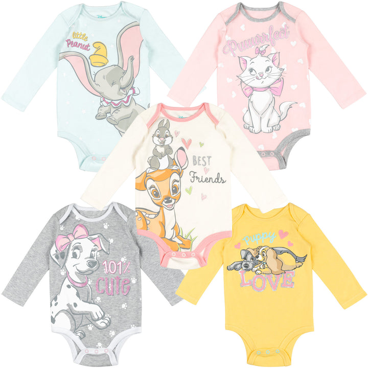 Disney Disney Classics 5 Pack Bodysuits