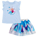 Disney Frozen Girls Tank Top and Satin Skirt Toddler to Big Kid