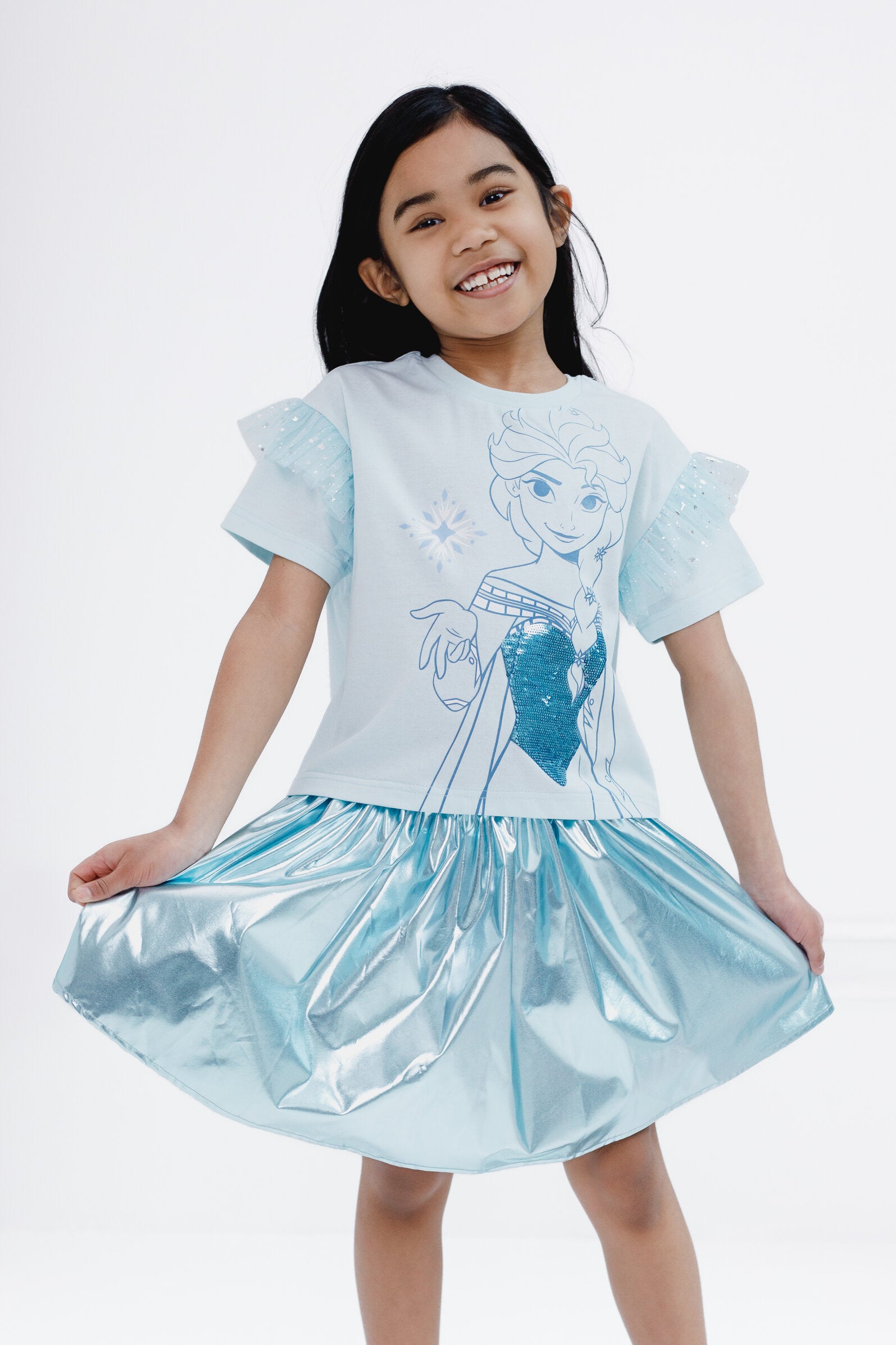 Disney Frozen Queen Elsa T-Shirt and Skirt | FREE Shipping on