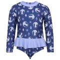 Disney Frozen Queen Elsa UPF 50+ One Piece Bathing Suit