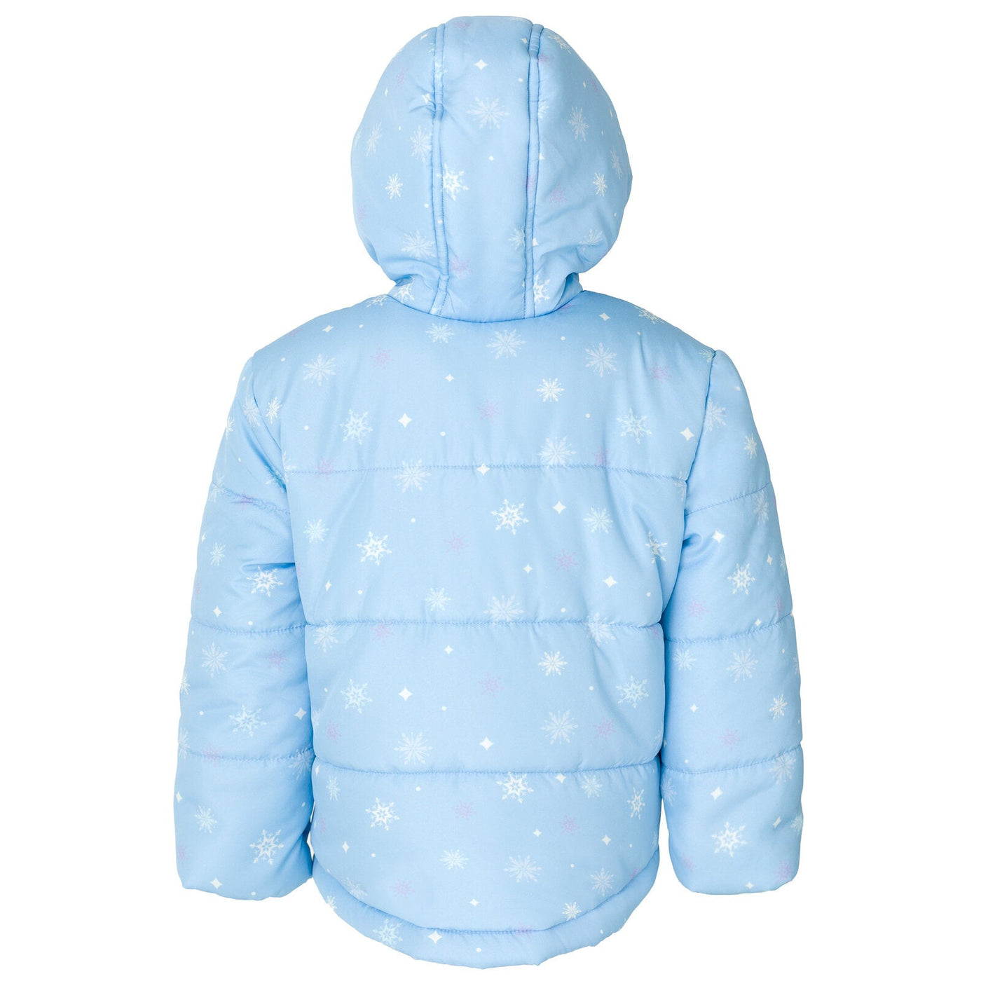 Disney Frozen Zip Up Winter Coat Puffer Jacket - imagikids