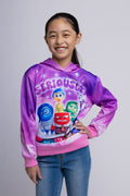 Disney Inside Out Girls Fleece Pullover Hoodie Toddler to Big Kid