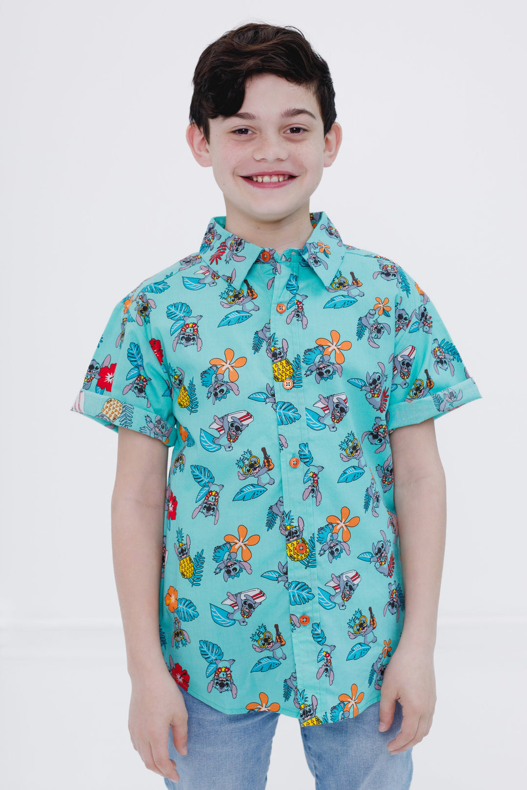 disney dress shirt Disney Hawaiian Button Down Shirt