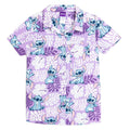 Disney Lilo & Stitch Hawaiian Button Down Dress Shirt