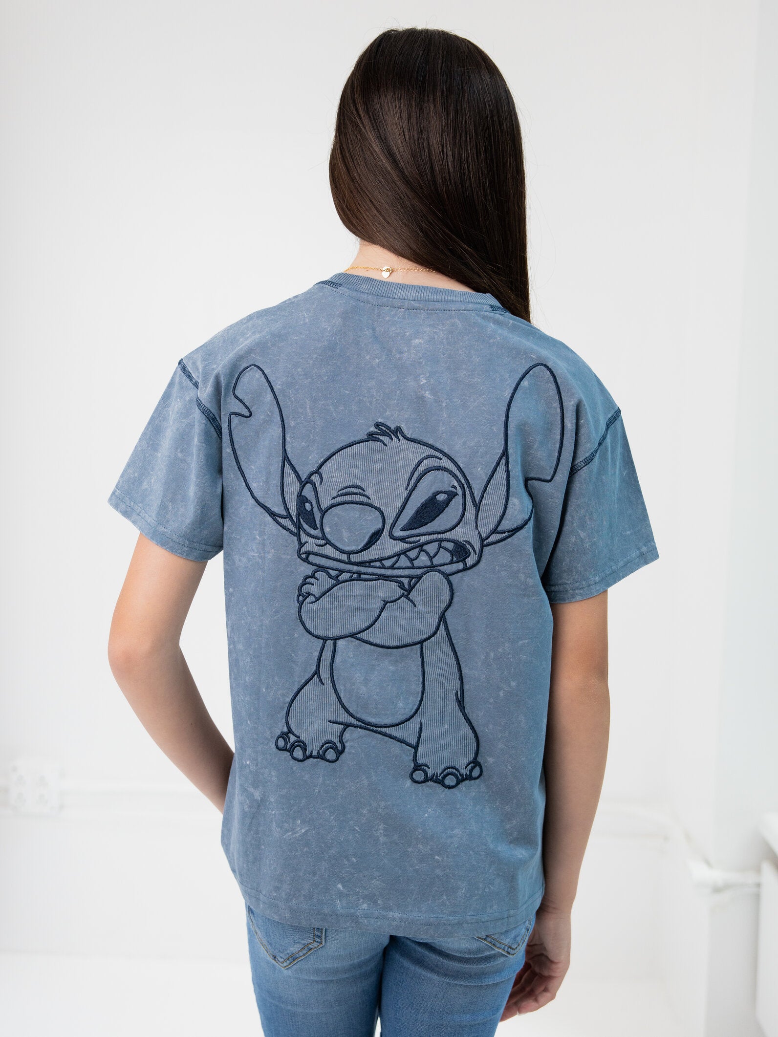 Disney Lilo & Stitch Matching Family Drop Shoulder T-Shirt – imagikids
