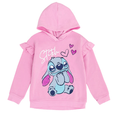 Disney Lilo & Stitch Pullover Hoodie and Jogger Pants Outfit Set