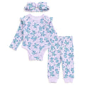Disney Lilo & Stitch Stitch Ribbed Bodysuit, Jogger Pants and Headband 3 Piece Outfit Set