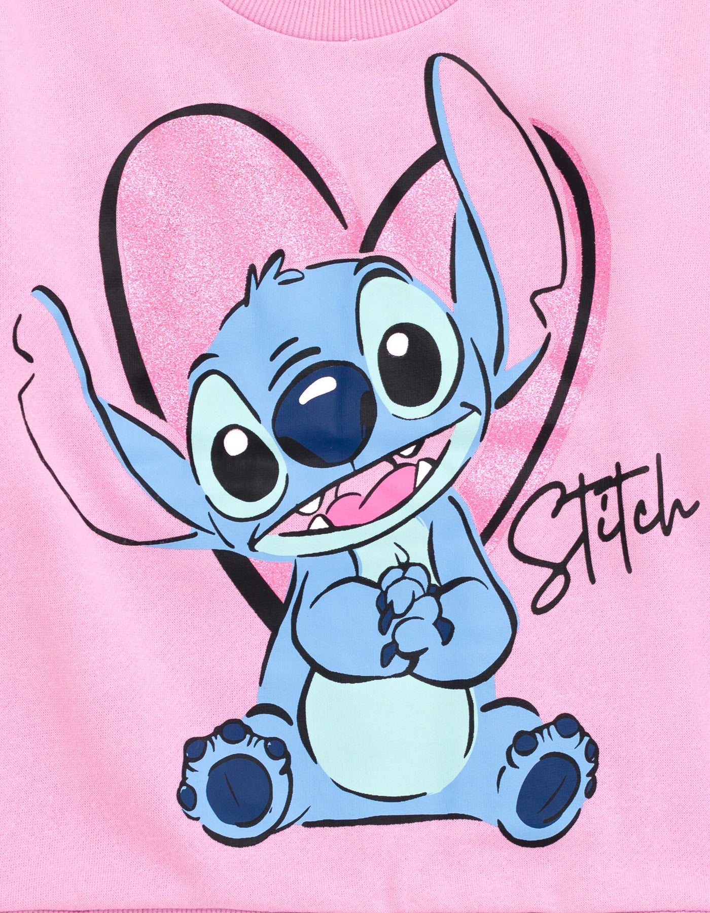 Disney Lilo & Stitch Stitch Sweatshirt and Leggings Outfit Set
