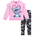 Disney Lilo & Stitch Stitch Sweatshirt and Leggings Outfit Set