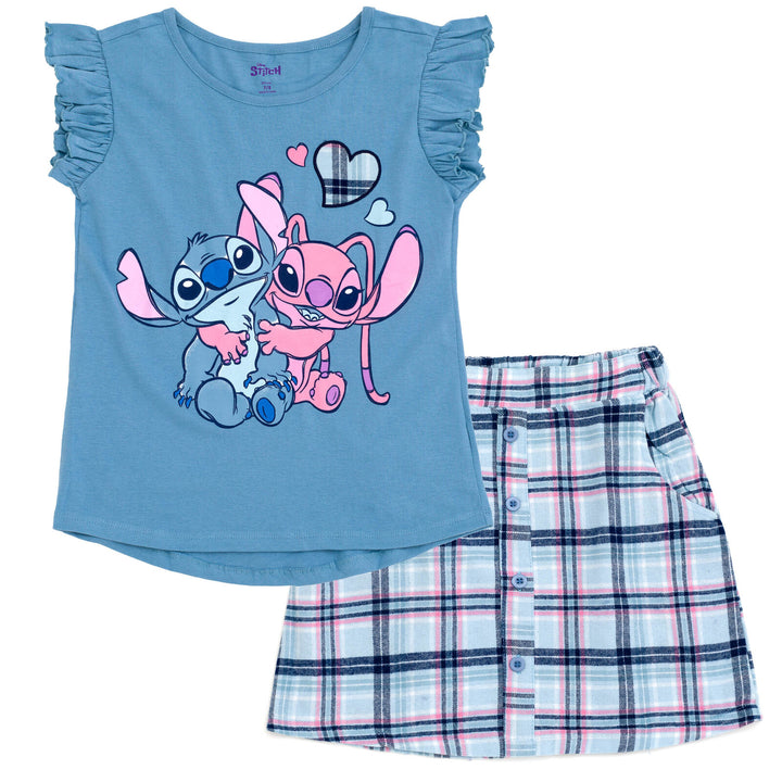 Disney Lilo & Stitch T-Shirt and Skirt