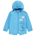 Disney Lilo & Stitch Zip Up Waterproof Hooded Rain Jacket Coat
