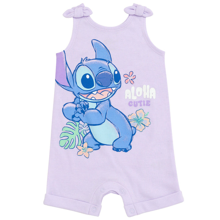 Disney Lilo & Stitch Stitch French Terry Romper and Headband - imagikids