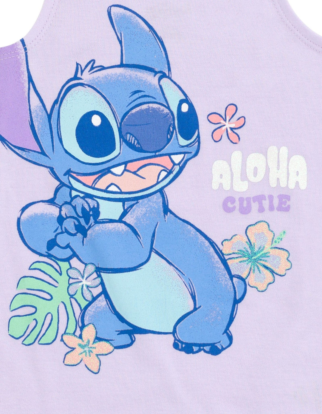 Disney Lilo & Stitch Stitch French Terry Romper and Headband - imagikids