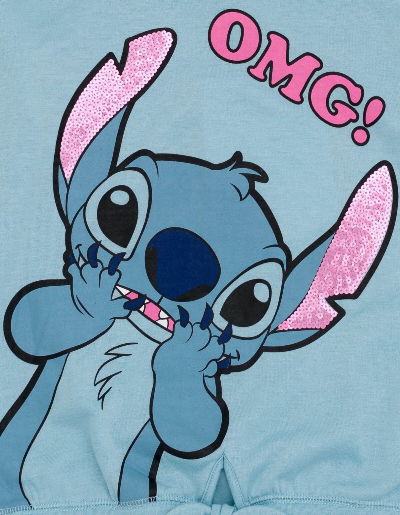 Disney Lilo & Stitch Stitch Pullover Fleece Hoodie and Leggings Outfit Set - imagikids