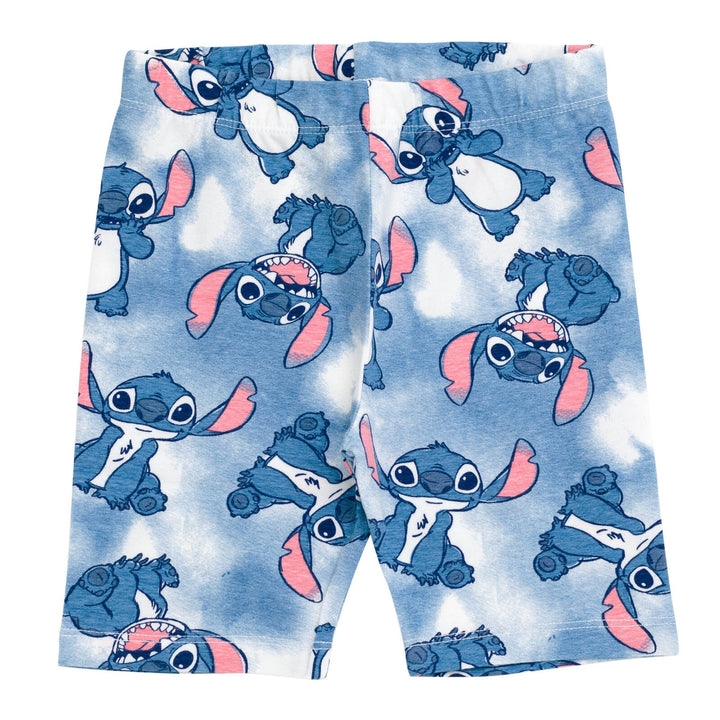 Disney Lilo & Stitch Stitch T - Shirt and Bike Shorts Outfit Set - imagikids