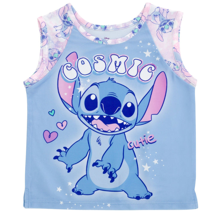 Disney Lilo & Stitch Stitch Tank Top and Pleated Skort Outfit Set - imagikids