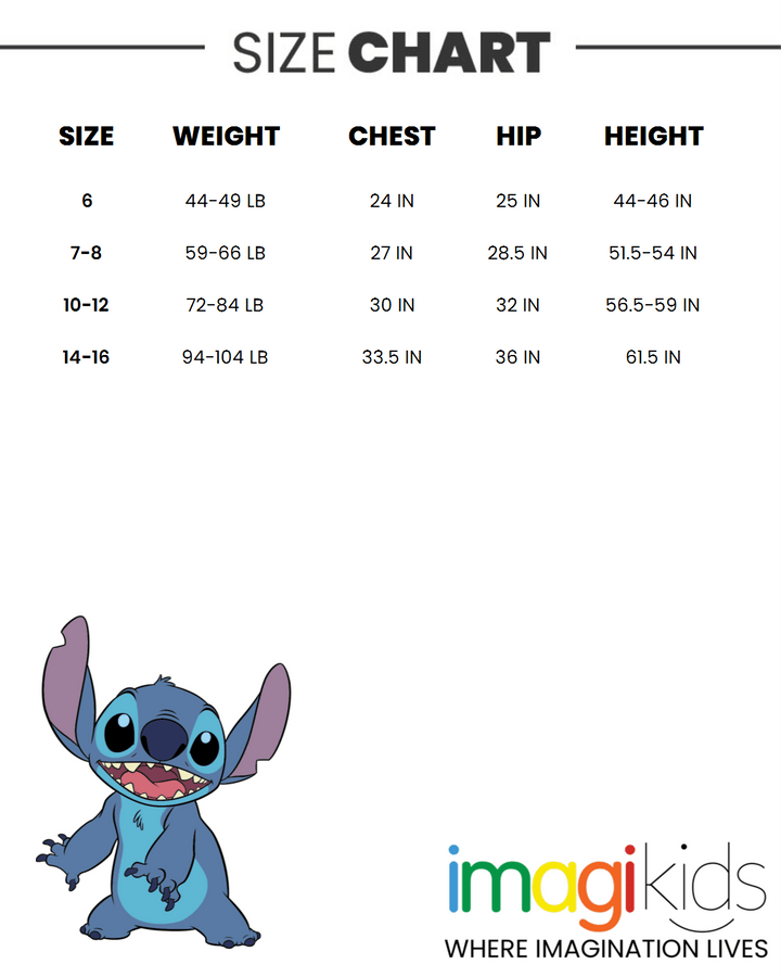 Disney Lilo & Stitch Stitch Tunic Peplum T-Shirt and Bike Shorts Outfit Set - imagikids