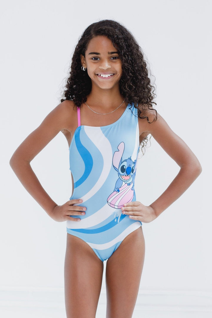 Disney Lilo & Stitch UPF 50+ One Piece Bathing Suit - imagikids