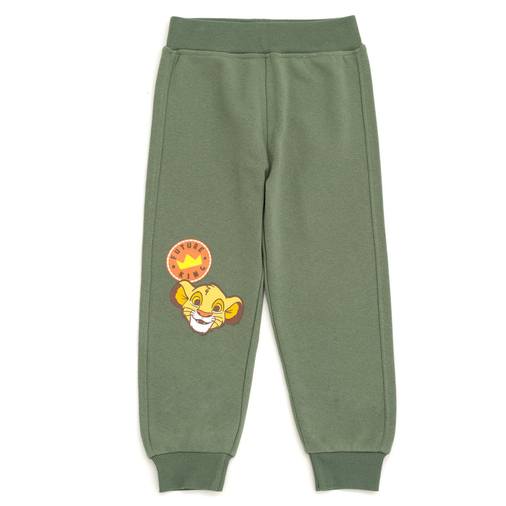 Disney Lion King Fleece Pullover Hoodie and Jogger Pants Outfit Set