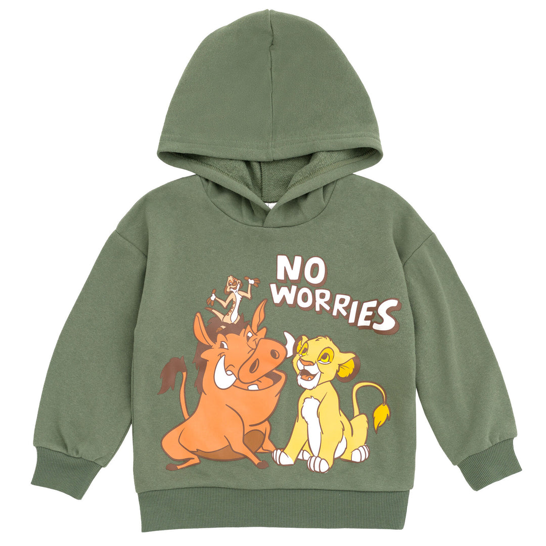 Disney Lion King Fleece Pullover Hoodie and Jogger Pants Outfit Set