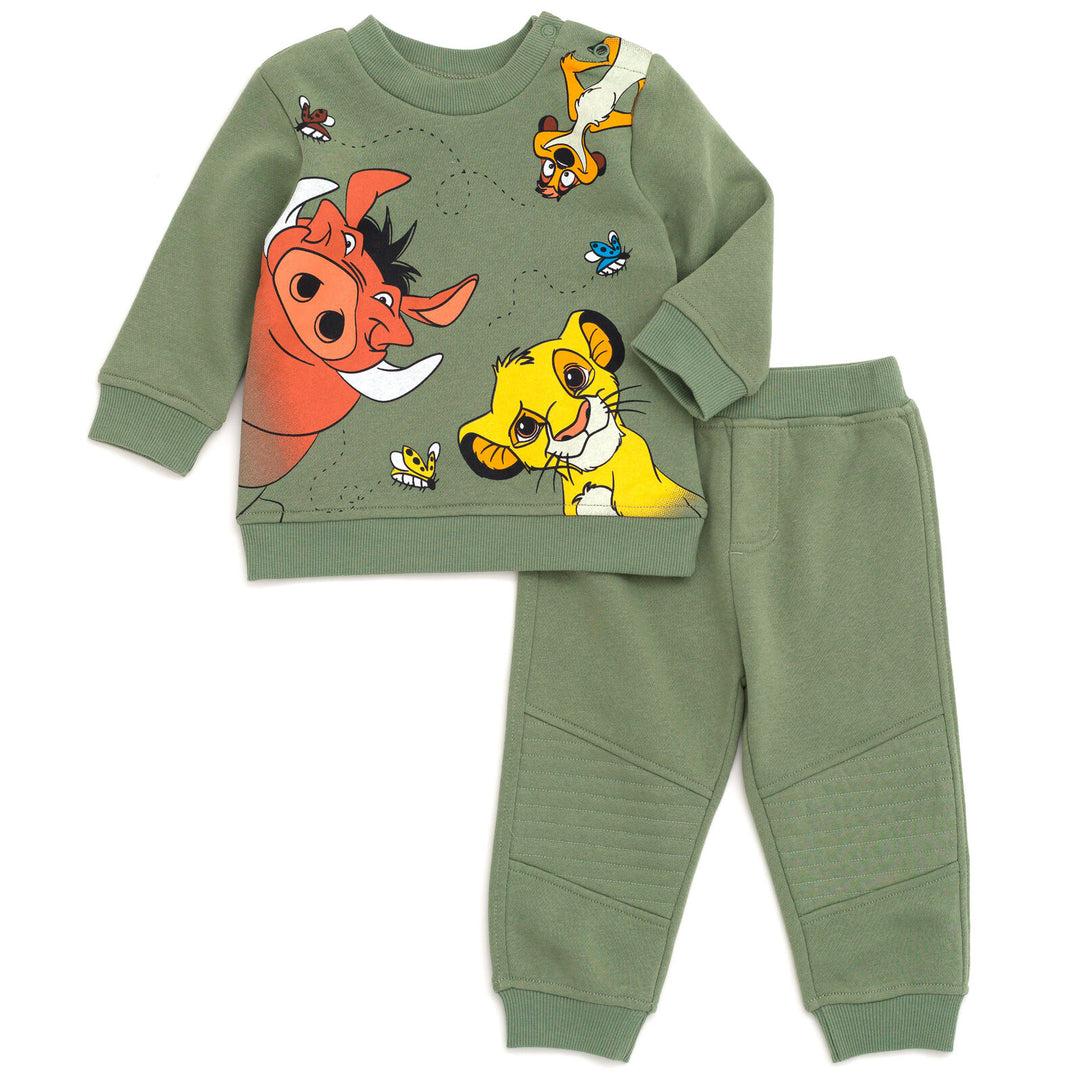 Disney Lion King Fleece Sweatshirt and Pants Set imagikids Baby