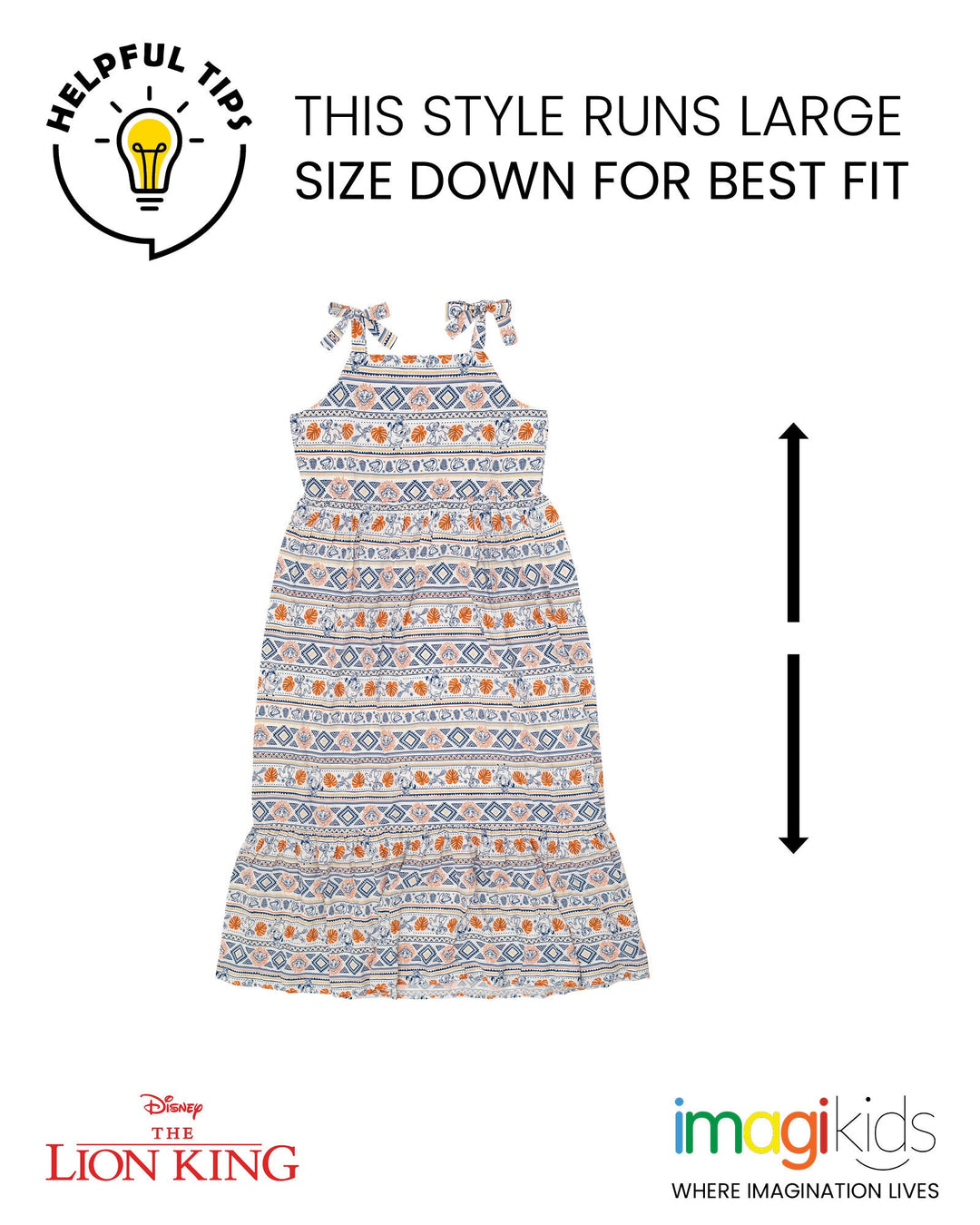 Disney Lion King Matching Family Maxi Dress - imagikids