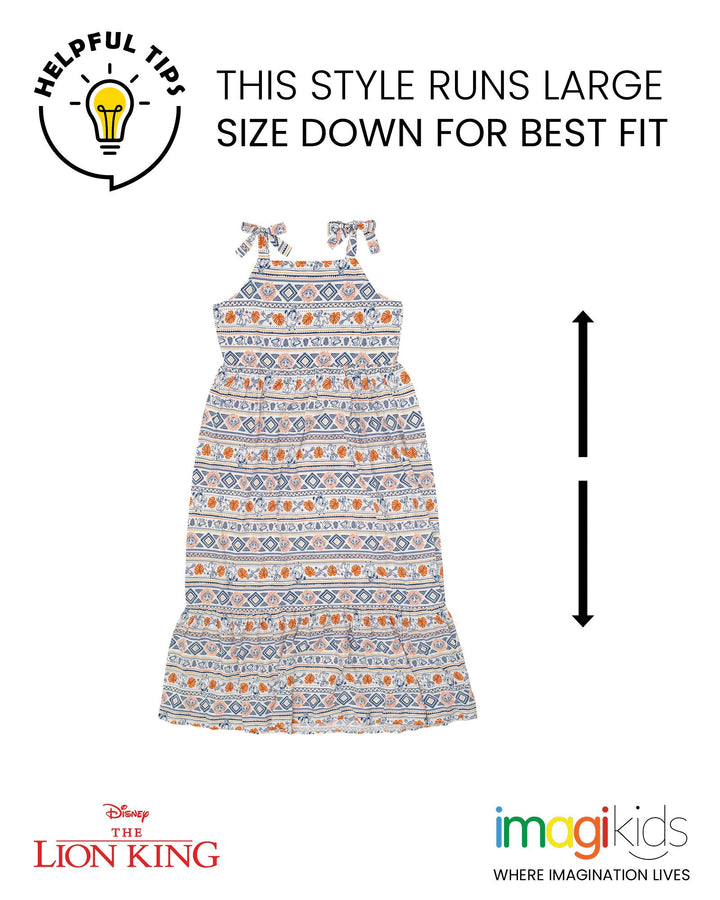 Disney Lion King Matching Family Maxi Dress - imagikids