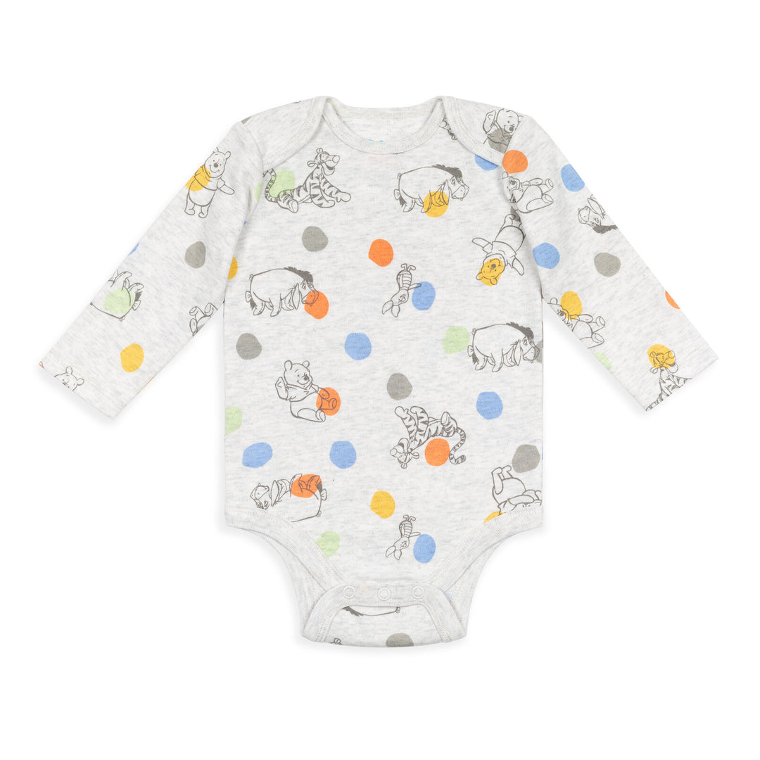 Winnie the Pooh 5 Pack Long Sleeve Bodysuit