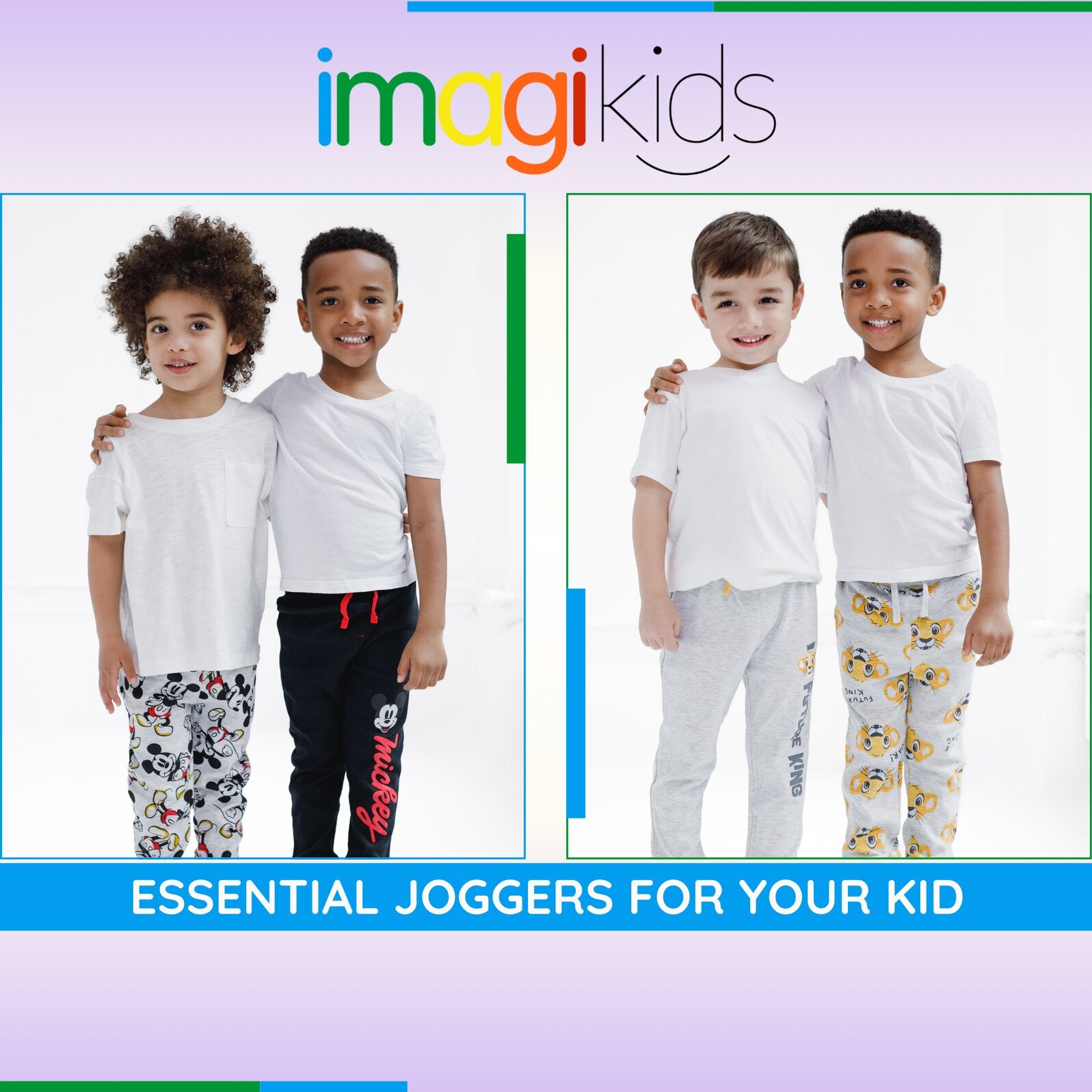 Mickey Mouse 2 Pack Jogger Pants – imagikids