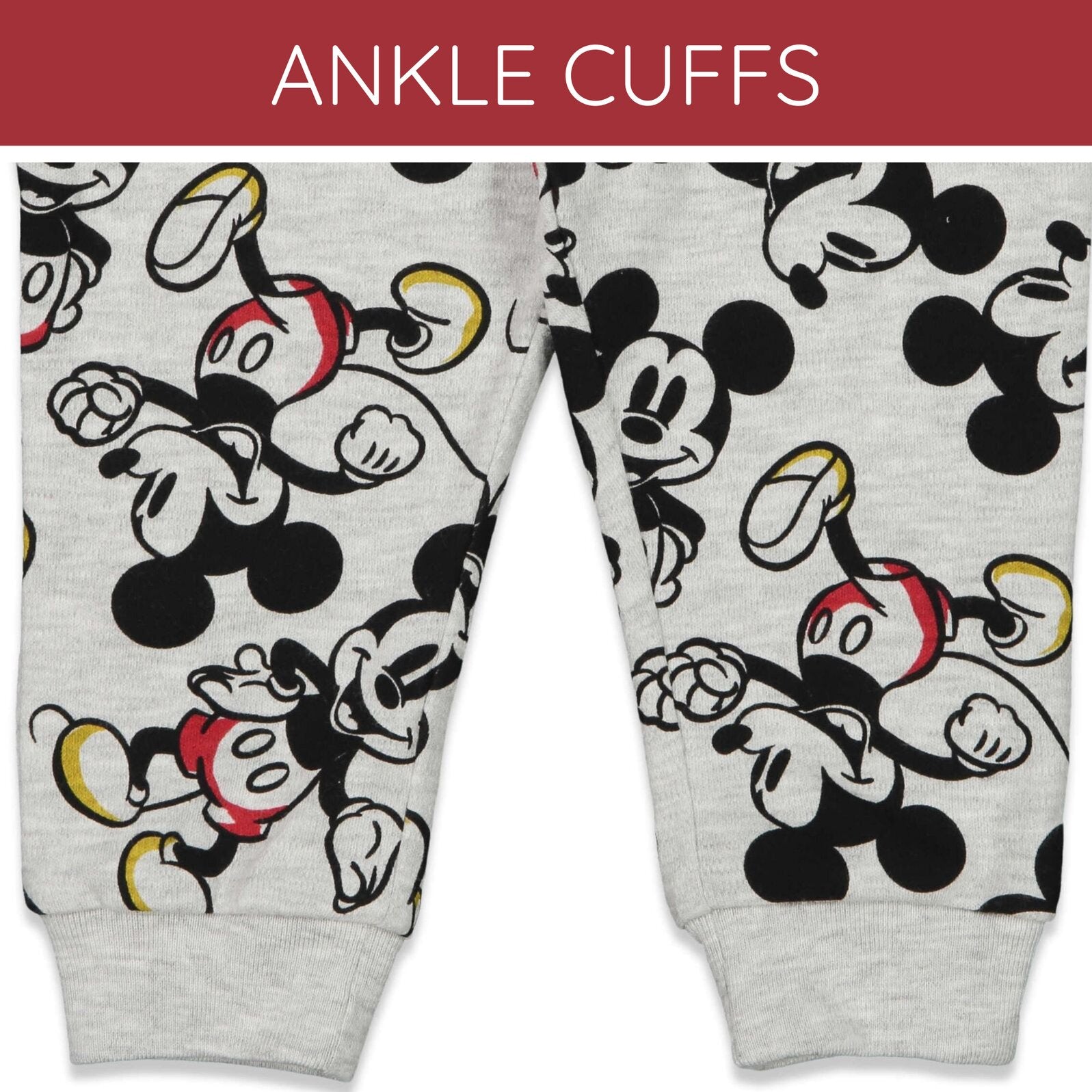 Pack de 2 pantalones jogger de Mickey Mouse | Ropa de bebé y niños