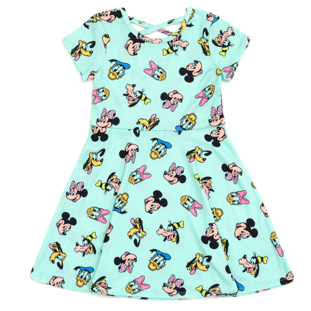 mickey mouse skater dress Disney Mickey And Friends Skater Dress, Magical Mouse Ears Summer Dress, Mickey Minnie Magic Kingdom Gift, Beach Sleeveless Dress