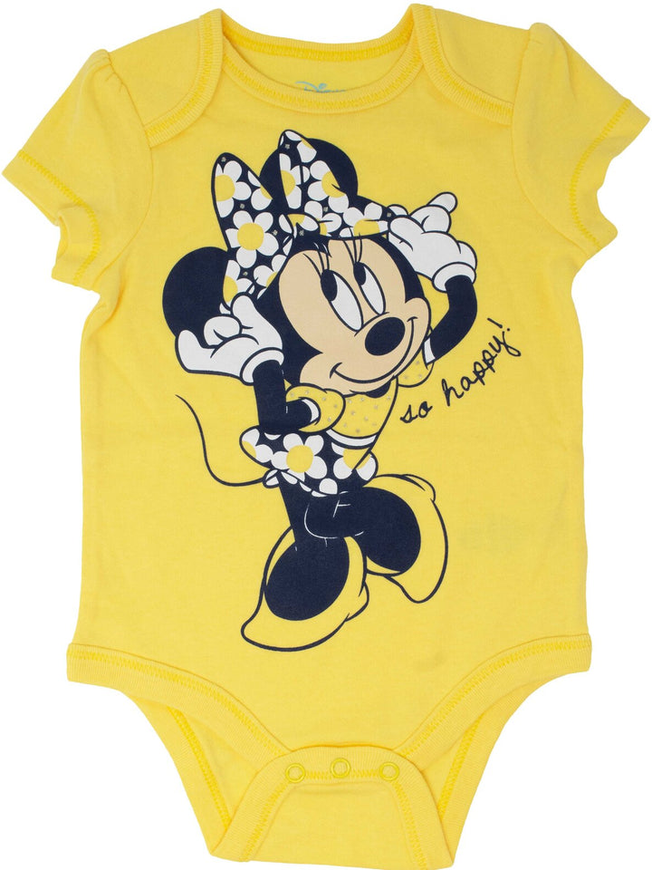 Disney Mickey Mouse 5 Pack Bodysuits