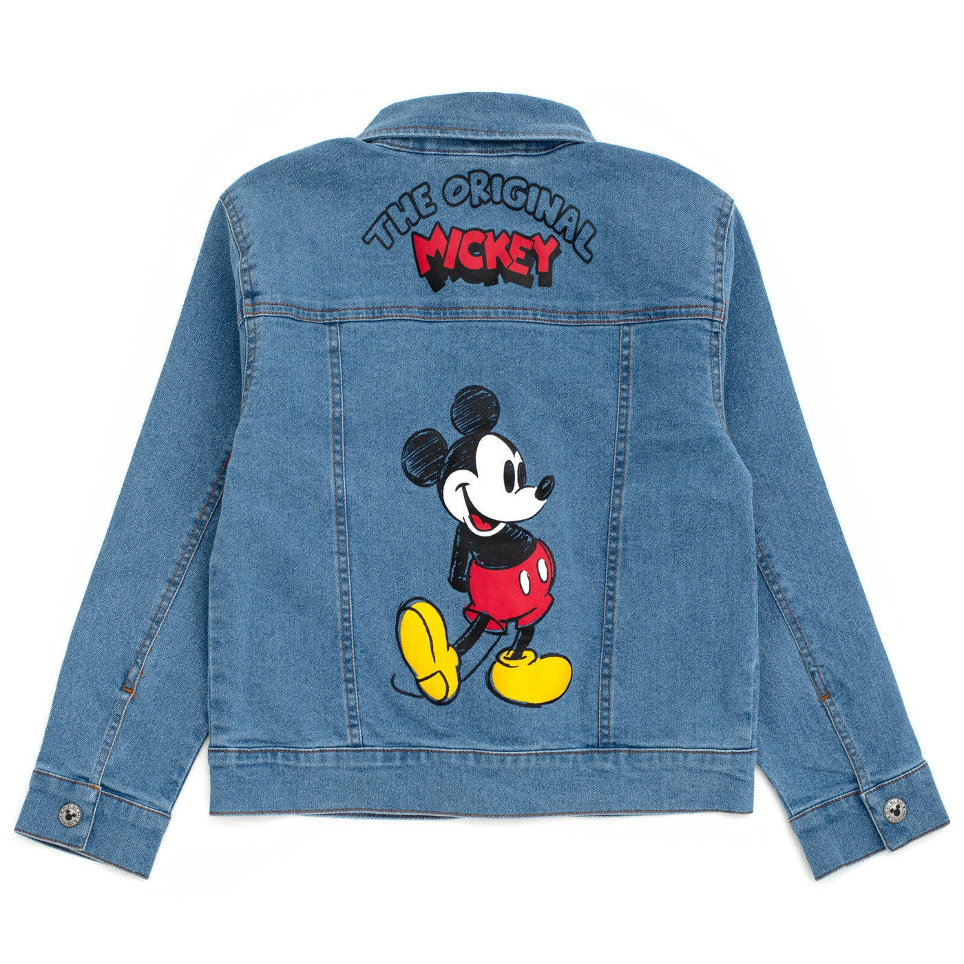 Disney Mickey Mouse Denim Jacket Overalls Shortalls Pants Infant to Big Kid - imagikids